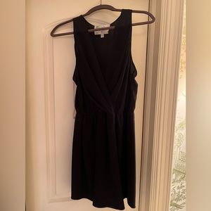Medium V neck black dress